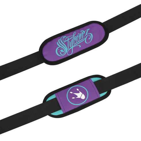 Duxonz Graffiti Duffle Bag feat Turquoise Mix Script – Sports Bag Gym Bag | Hip - Hop - Stykonz Graffiti Streetwear